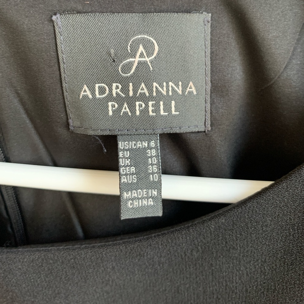 Adrianna Papell Floral Sheath Dress Size 6 - Picture 3 of 4